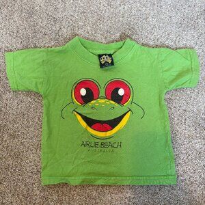 Australia Airlie Beach Kids T-shirt Toddler Green Teez Australia Size 1